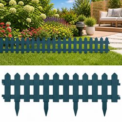 Flexible Lawn Edging Borders - 25 Pieces, 10m for Your Garden