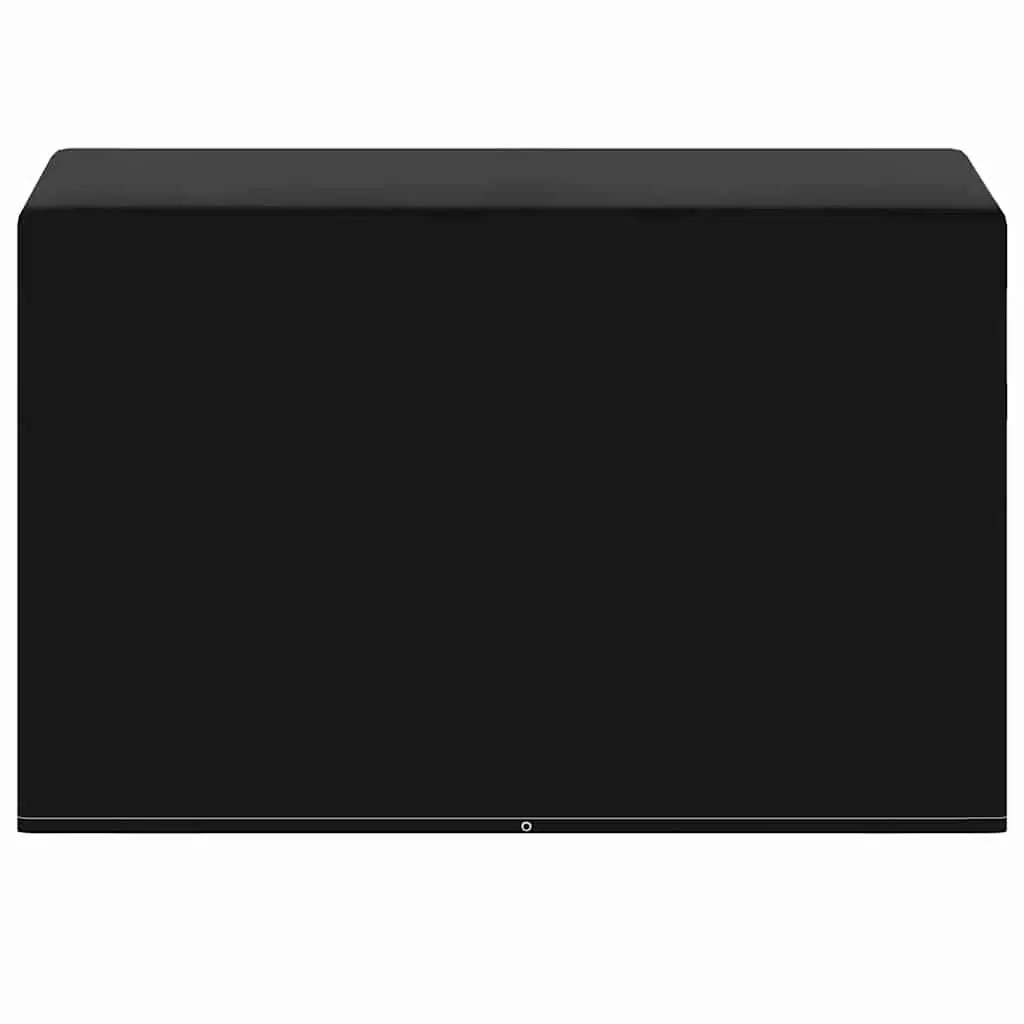 Swing Bench Cover Polyethylene 135x105x175cm Black Water-resistant Protective Furniture Cover