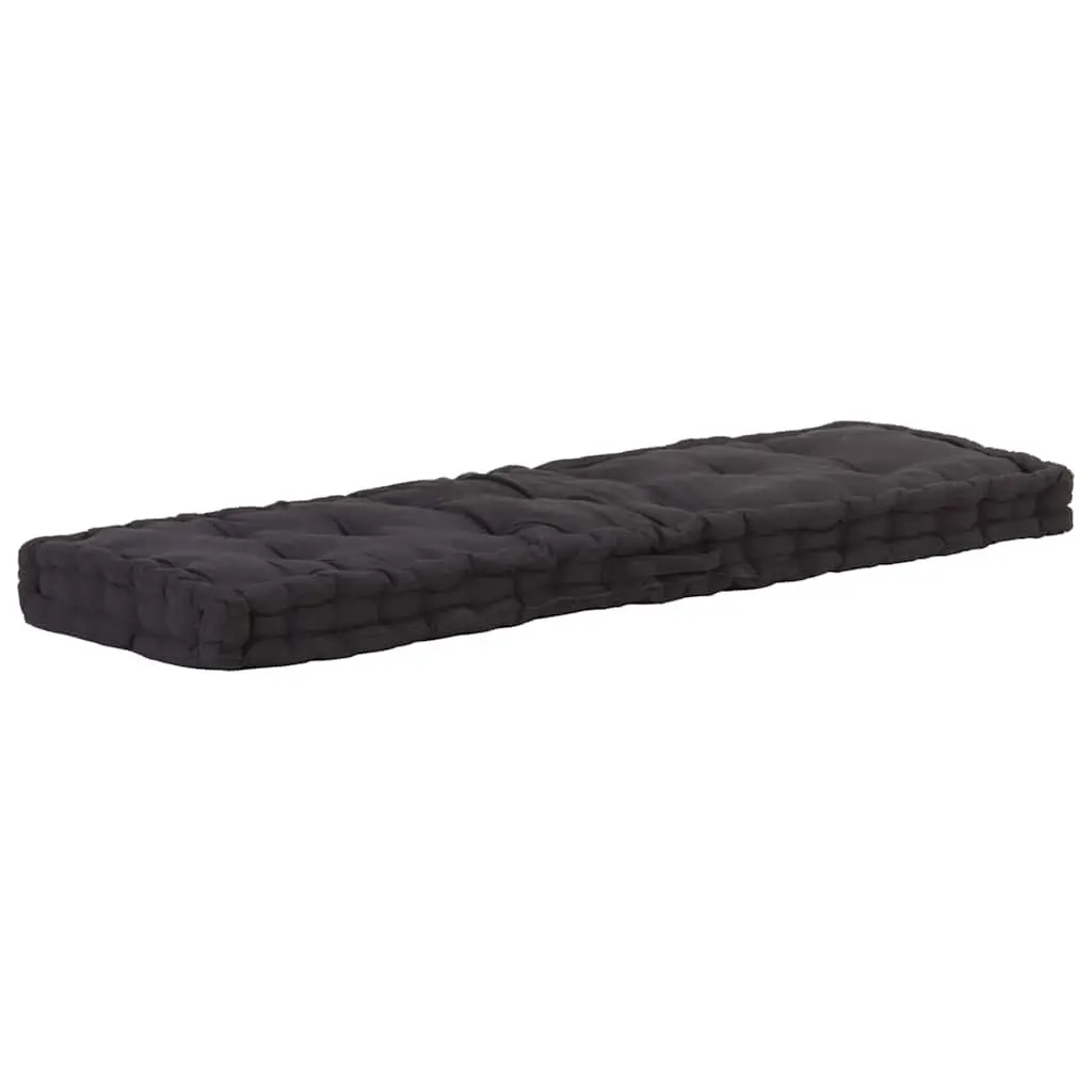 Black Cotton Pallet Cushion for Various Uses