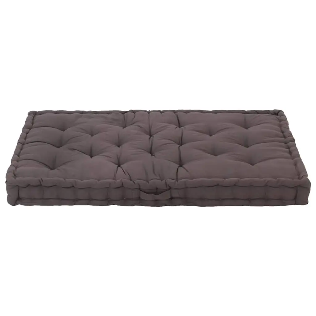 Pallet Cushion Seat Pad Cotton Thick Padding 120x80x10cm Anthracite Indoor Outdoor Garden Furniture