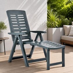 Versatile Folding Sun Lounger for Outdoor Use