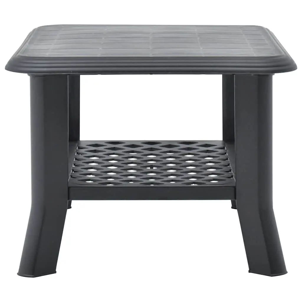 Anthracite Coffee Table for Outdoor Use