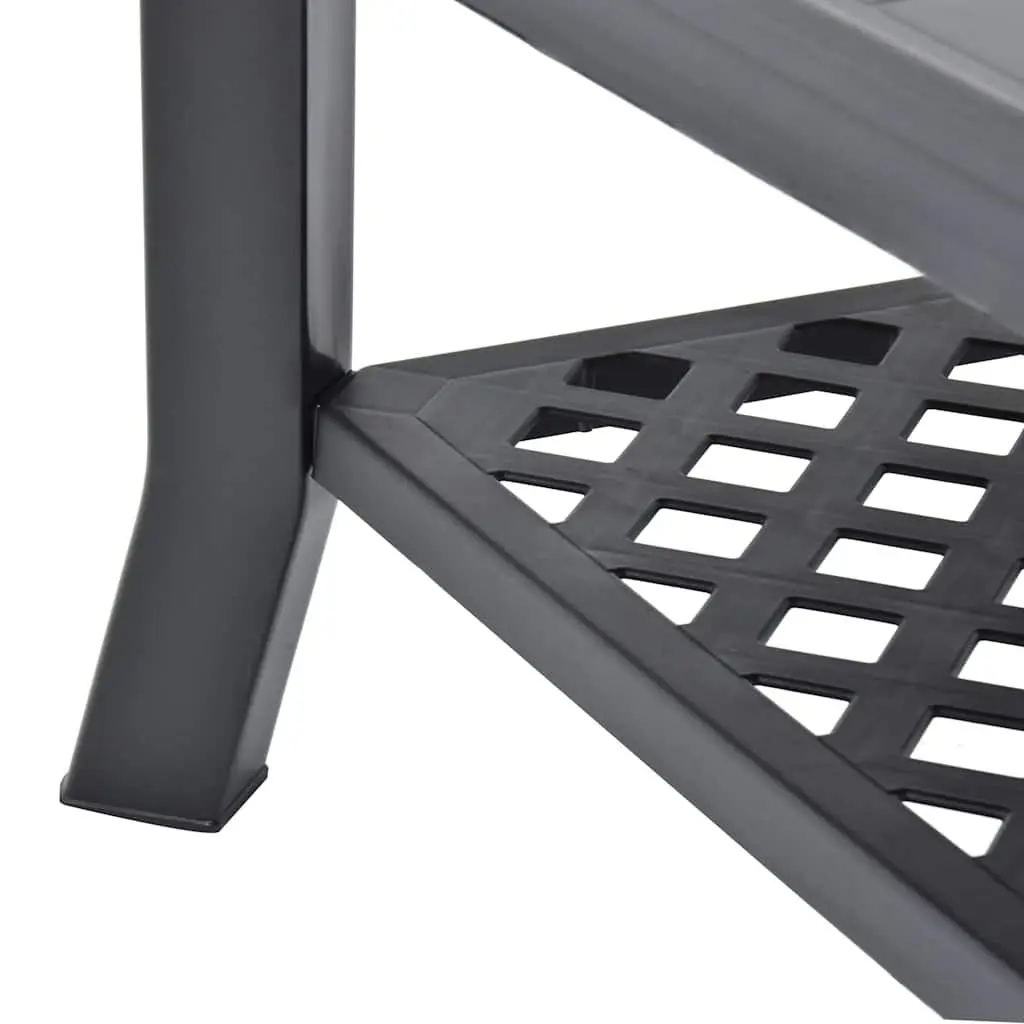 Anthracite Coffee Table for Outdoor Use