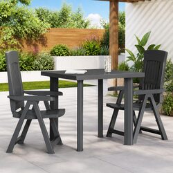 Practical Anthracite Garden Table for Any Outdoor Space