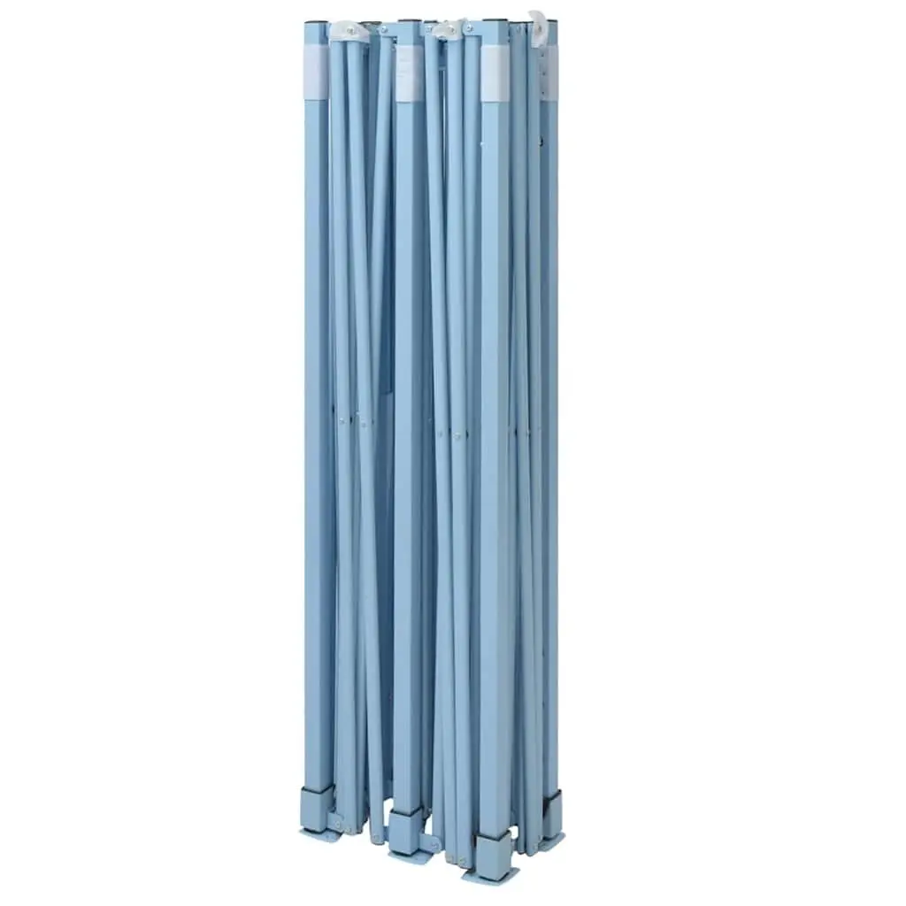 Folding Party Tent 3x6m Outdoor Canopy Cream 4 Sidewalls Pop-up Marquee