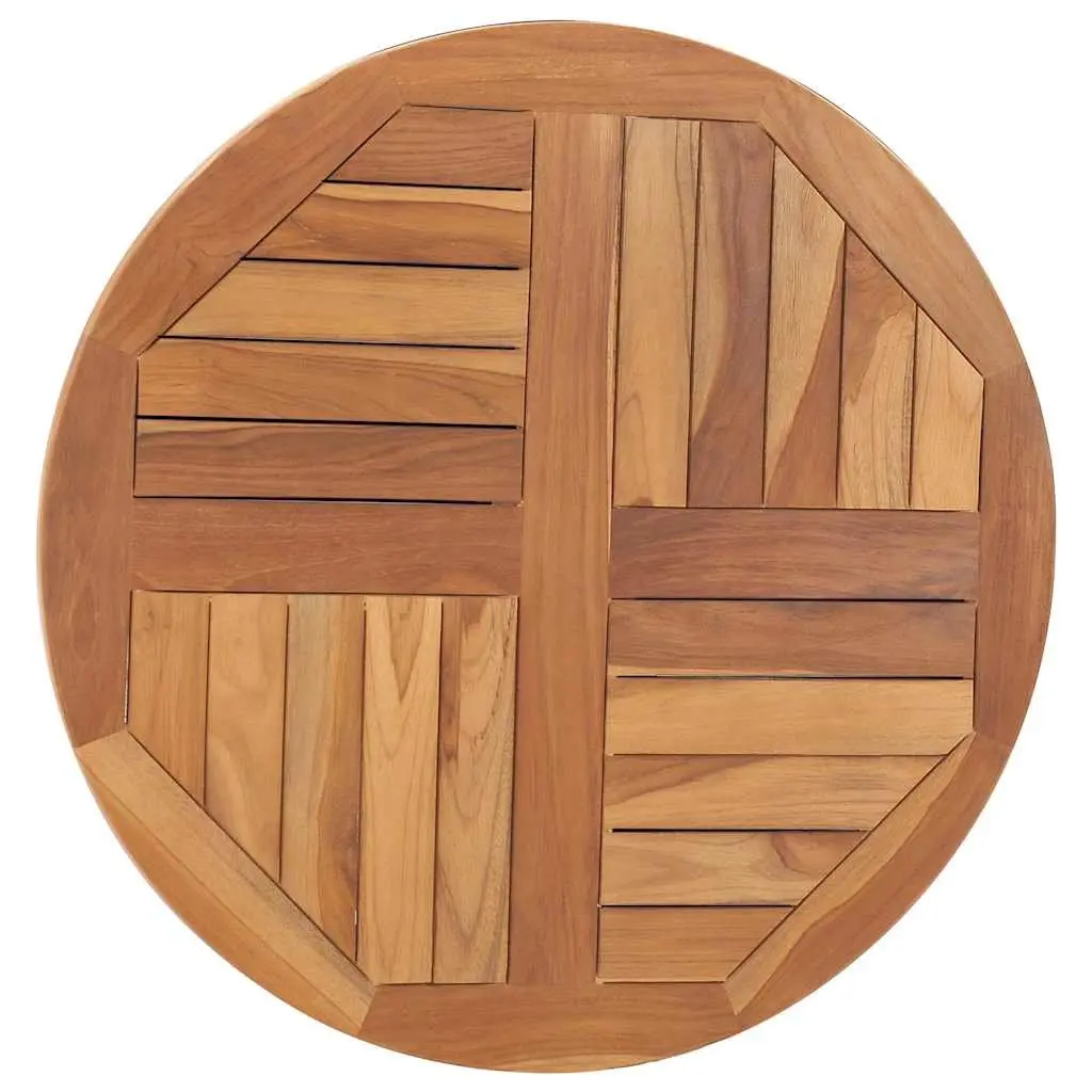 Round Teak Table Top for Home and Dining