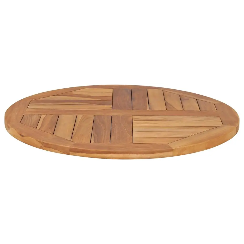 Round Teak Table Top for Home and Dining