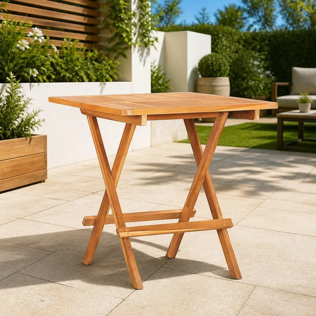 Folding Bistro Table for Gardens and Patios