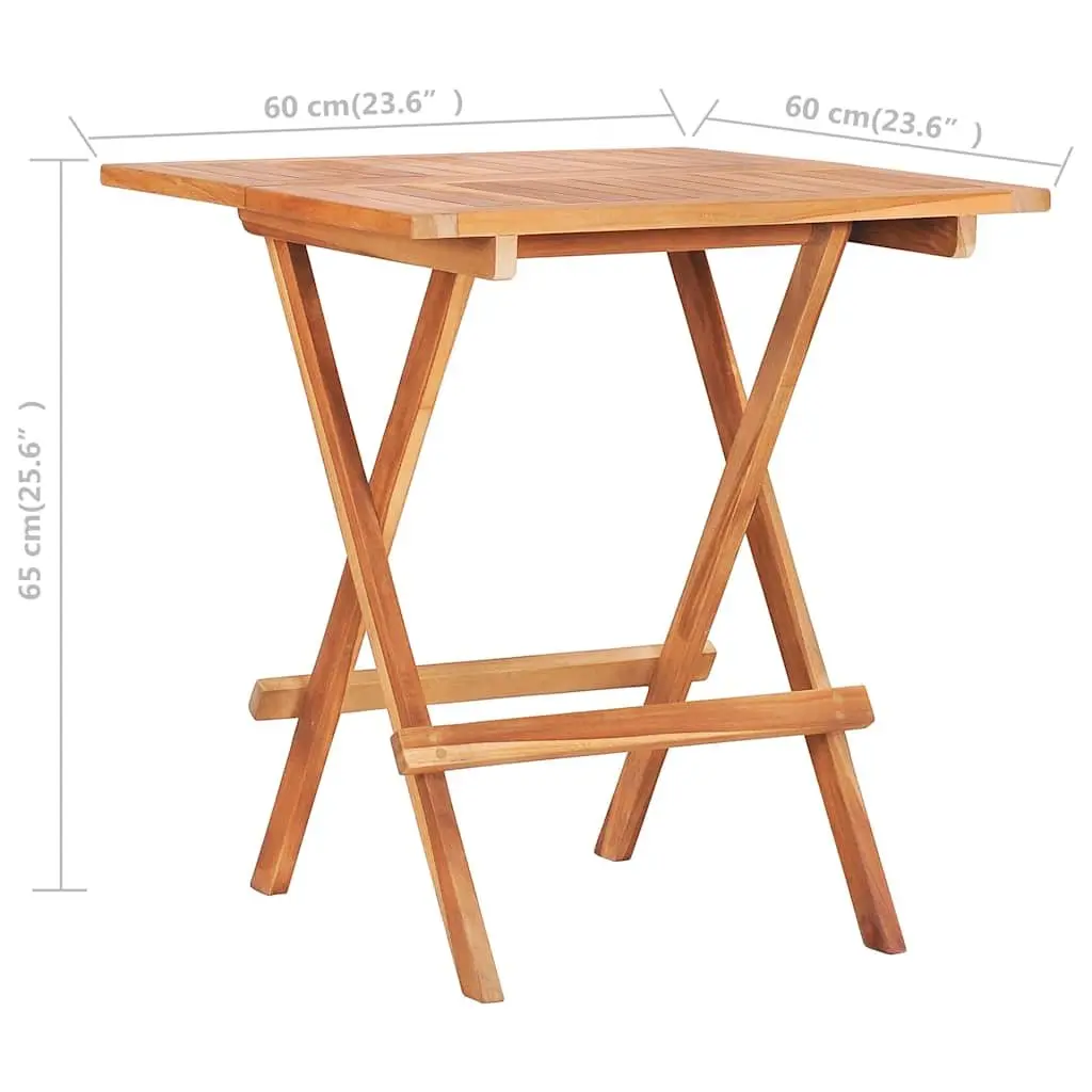 Folding Bistro Table for Gardens and Patios