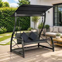 Practical Outdoor Swing Bench for Your Garden or Porch