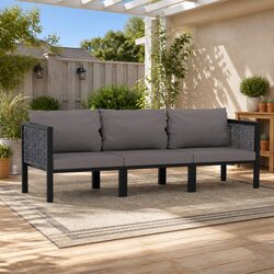 3-Seater Outdoor Sofa: Perfect for Garden and Patio Use