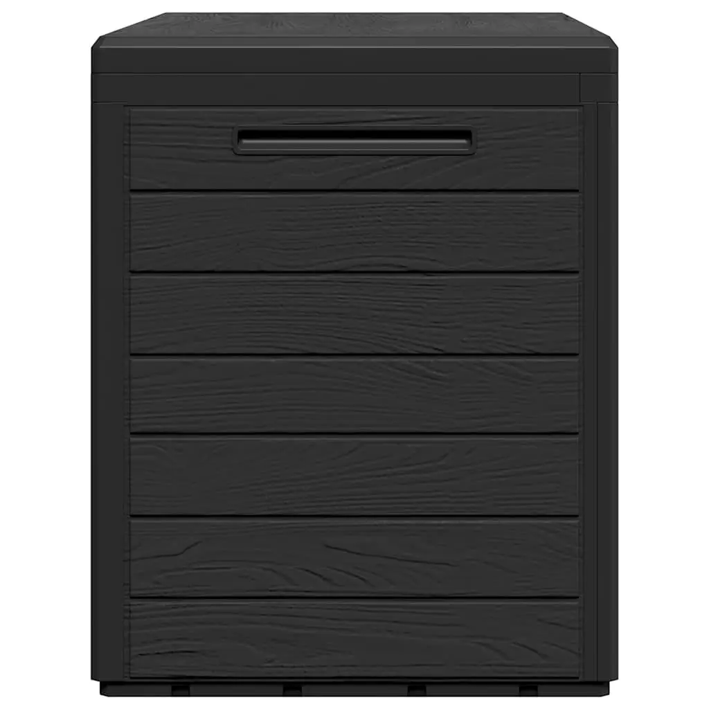 Outdoor Storage Chest Anthracite Polypropylene 78x44x55cm Patio Container Organizer