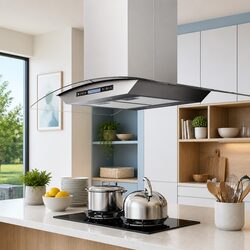 Ideal 90cm Island Range Hood for Open Kitchens