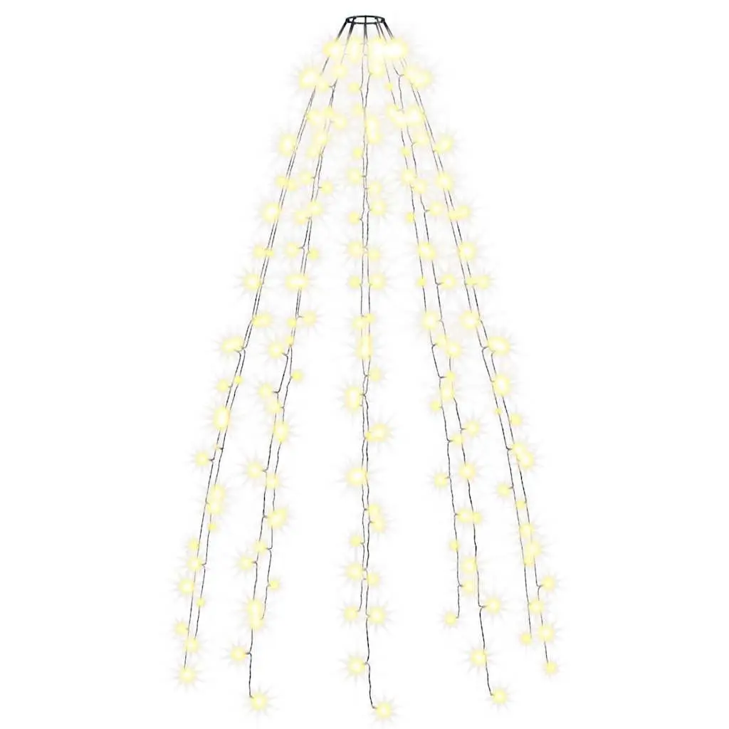 Christmas Tree Net Lights LED 180cm White Warm Bright Indoor Outdoor