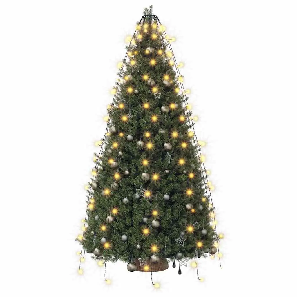 Christmas Tree Net Lights LED 180cm White Warm Bright Indoor Outdoor