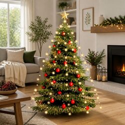 Practical Uses of 210 LED Christmas Tree Net Lights