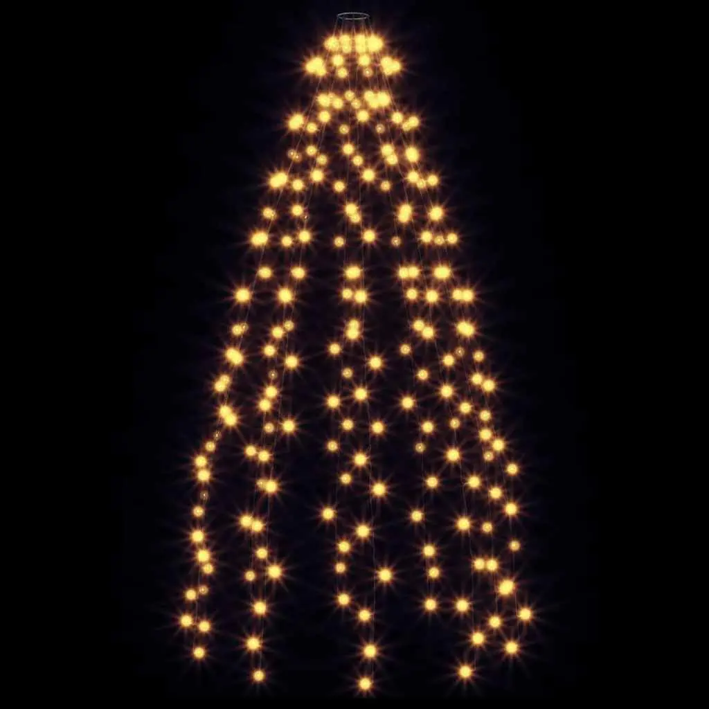 Christmas Tree Net Lights LED 210 White Indoor Outdoor