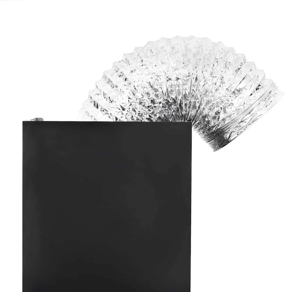 90cm Stainless Steel Wall Mounted Range Hood Kitchen Extractor Black 756m³/h Low Noise 3 Speed Touch Control LED Lighting