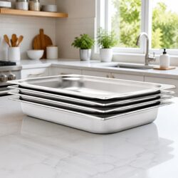 Versatile Stackable Gastronorm Containers for Any Kitchen