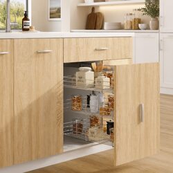 3-Tier Wire Basket for Kitchen Use