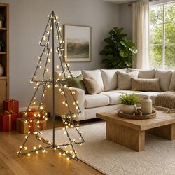 Practical Christmas Cone Tree for Festive Decoration
