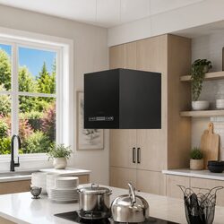 Versatile 37cm Island Range Hood for Any Kitchen
