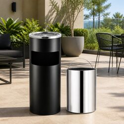 Practical 30L Ashtray Dustbin for Various Spaces