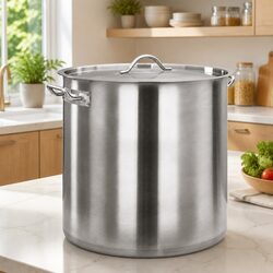 Versatile 98L Stock Pot for Home and Professional Use