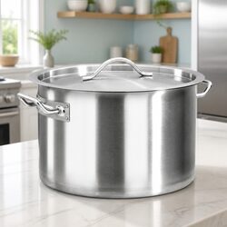 Practical 32L Stock Pot for Family Meals and Events