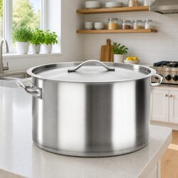 Versatile 44L Stock Pot for Home and Commercial Use