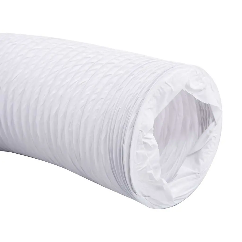 Exhaust Duct Hose PVC 6m 150mm Flexible Ventilation Air Duct Spiral Design