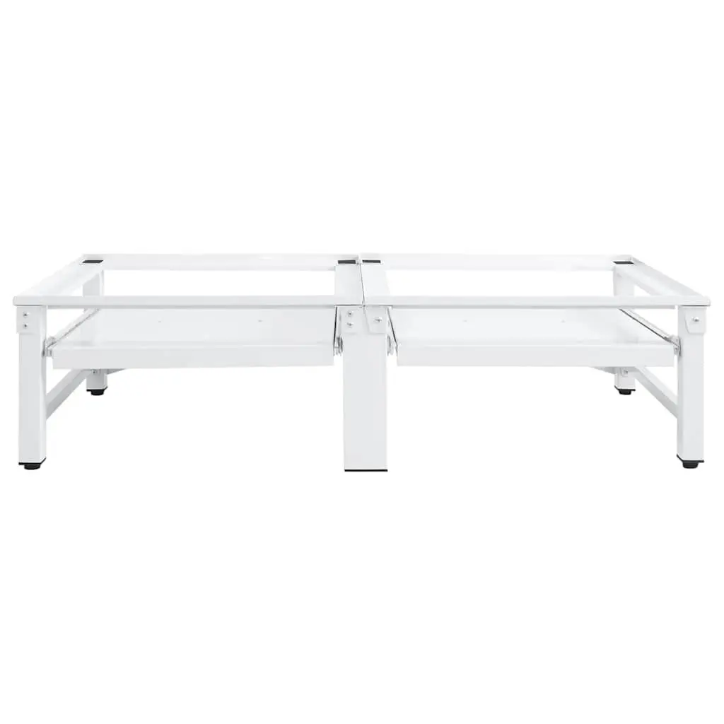 Washing Machine Dryer Pedestal Steel Height Adjustable with Pull-out Storage Shelves