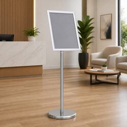 A4 Pedestal Poster Stand for Business and Events