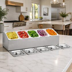 Stainless Steel Gastronorm Pan Holder for Kitchen and Catering Needs