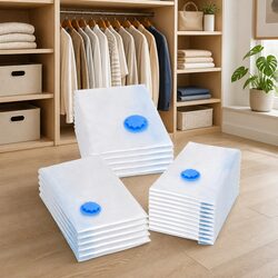Versatile Vacuum Compression Bags - 20pcs for Home & Travel