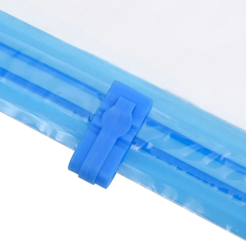 Vacuum Bags Plastic Transparent 120x70cm 10 Pieces Clothing Storage Organiser