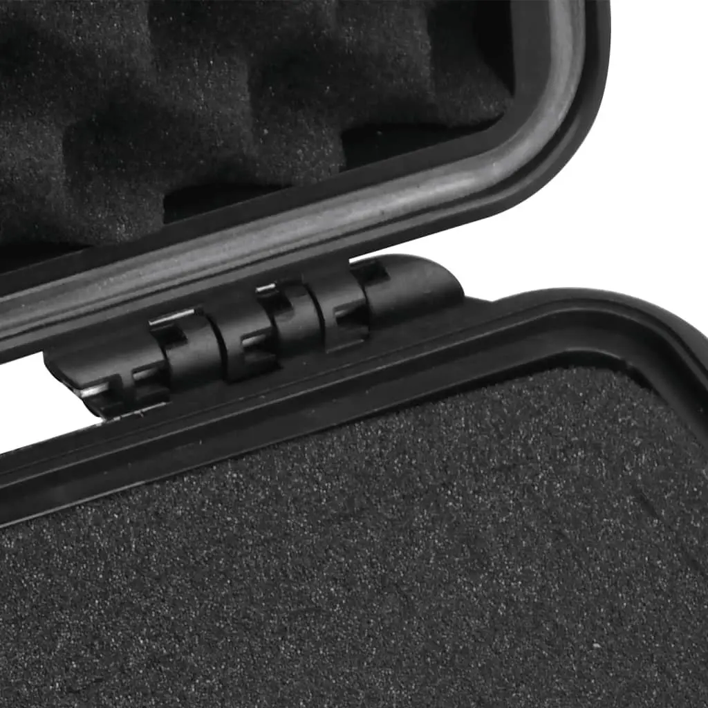 Camera Hard Shell Flight Case Black Polypropylene and ABS 30 x 22 x 10 cm