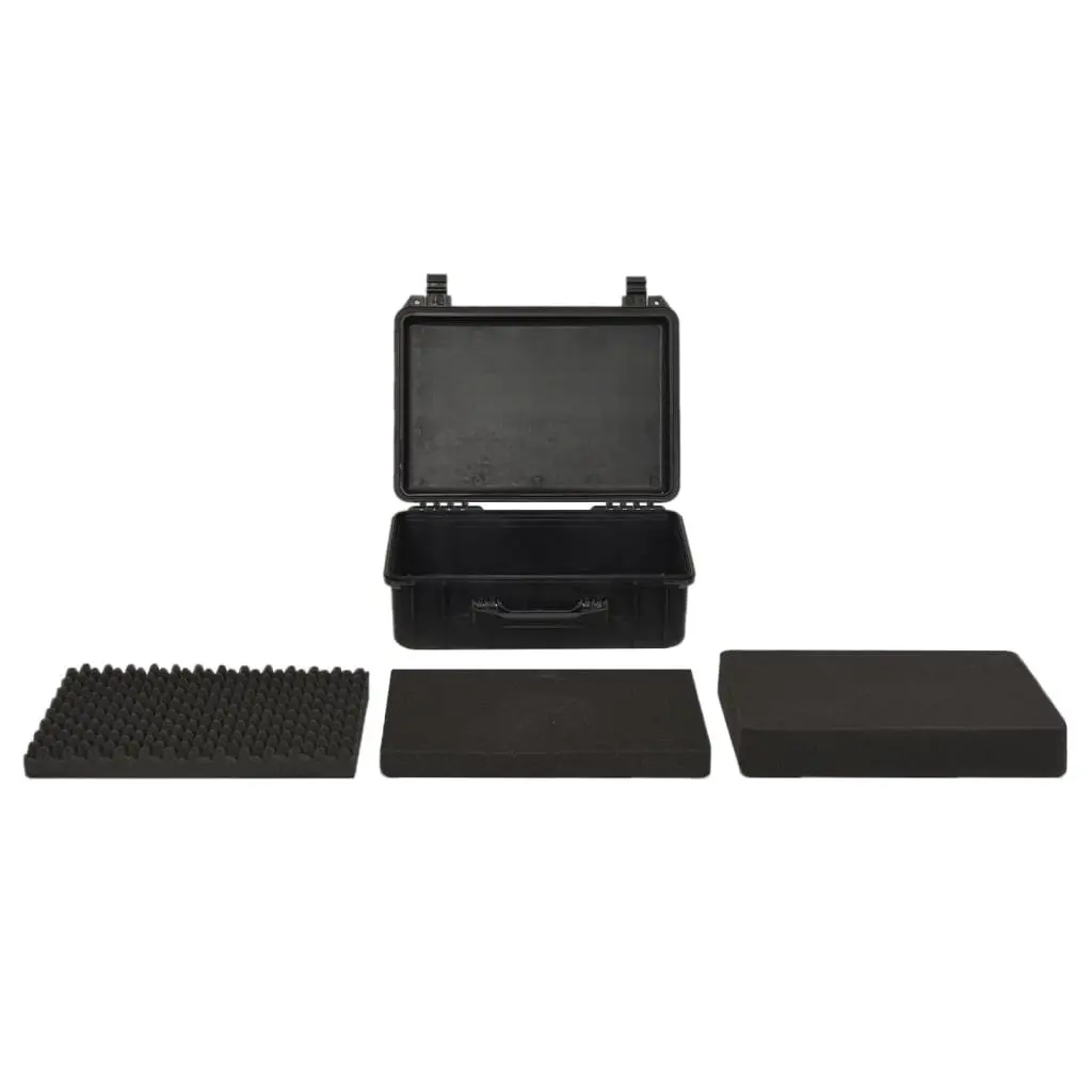 Camera Equipment Flight Case Hard Polypropylene ABS 47 x 36 x 18 cm Black