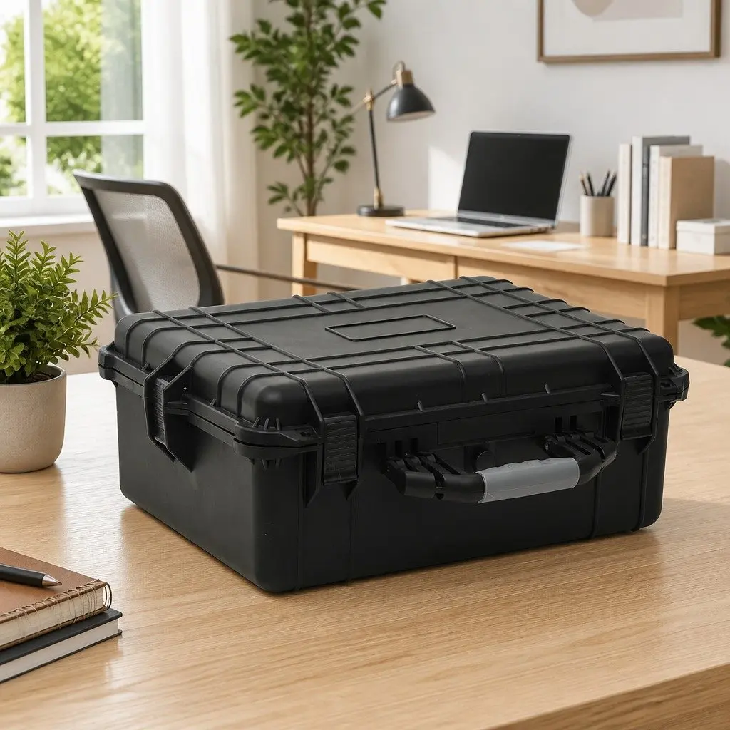 Flight Case Hard Shell 55x43x21cm Black