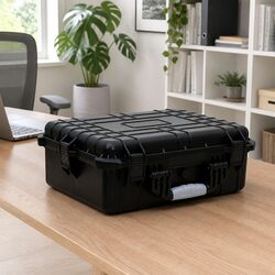 Portable Flight Case Black 52x40x19cm Hard Protective Travel Camera Equipment