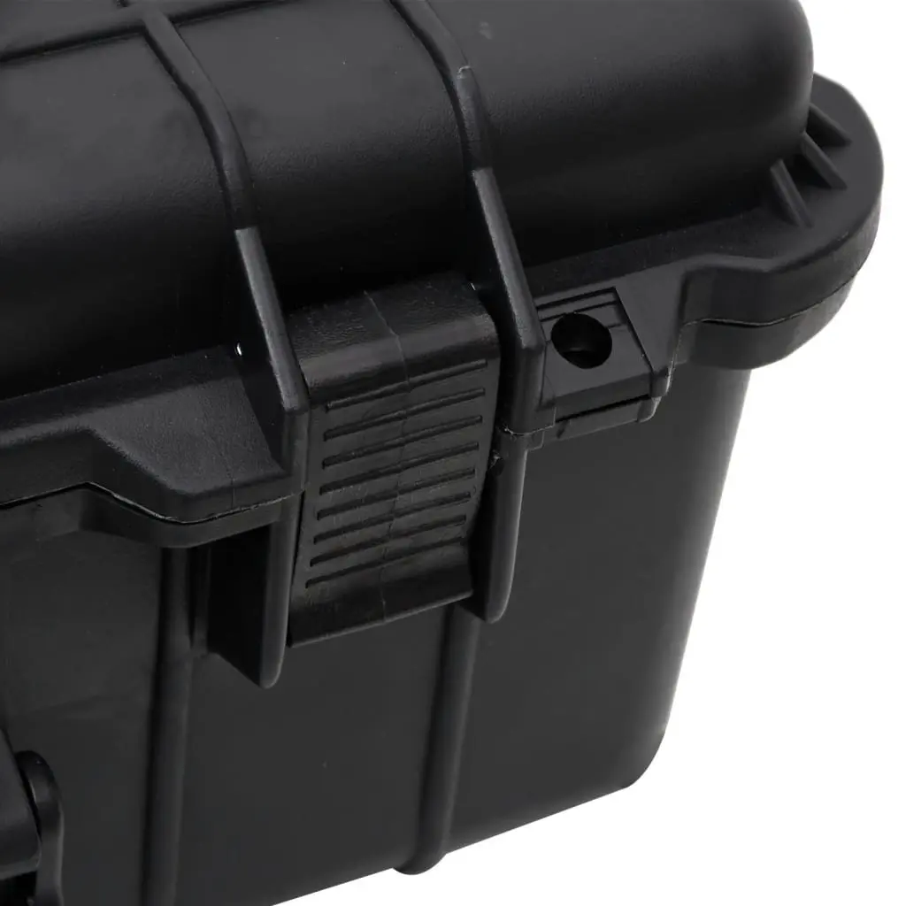 Flight Case Hard Shell Black Wheeled Portable Travel Luggage