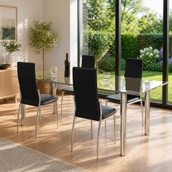 Dining Chairs Set of 4: Perfect for Kitchen or Dining Room