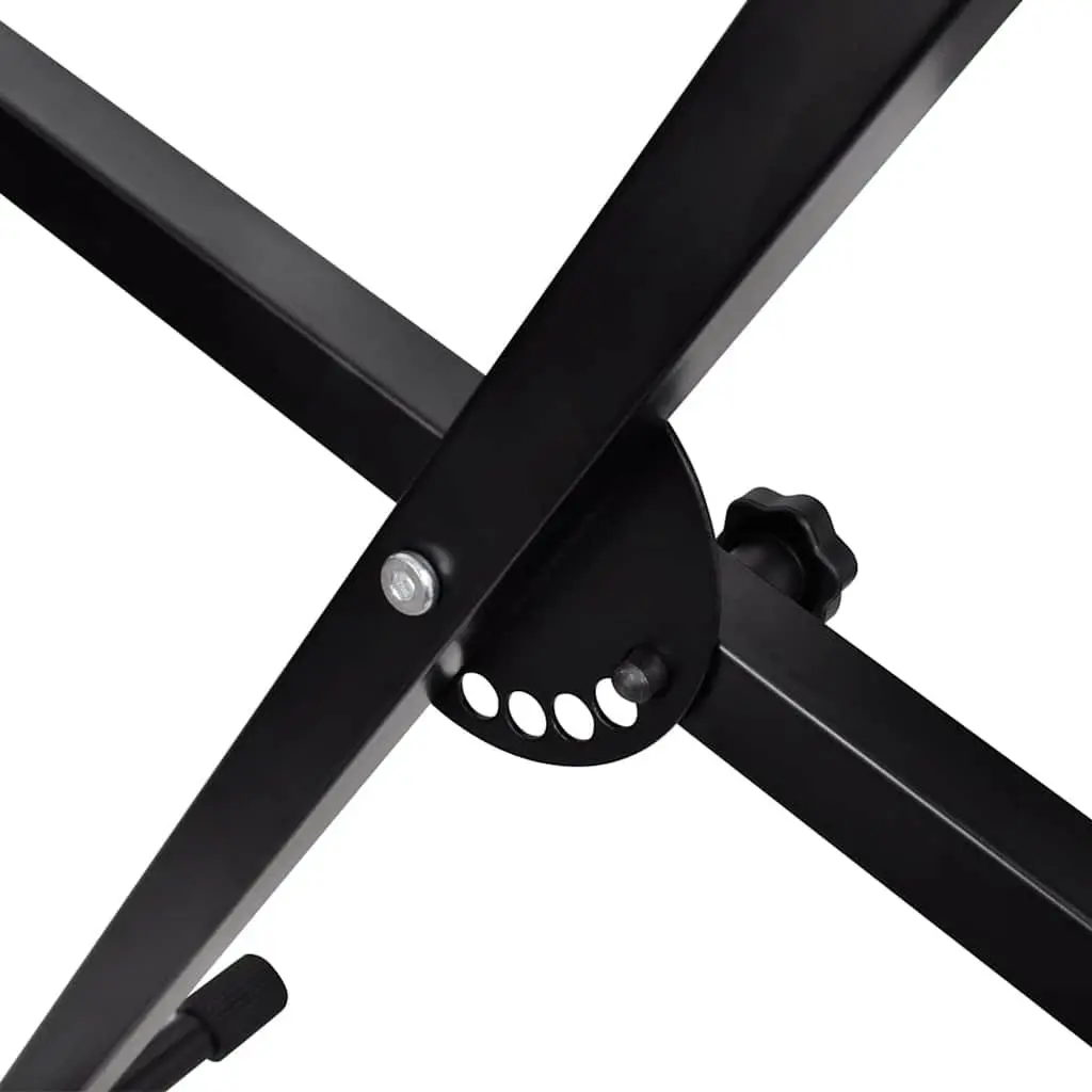 Adjustable X-Frame Keyboard Stand for Home Use
