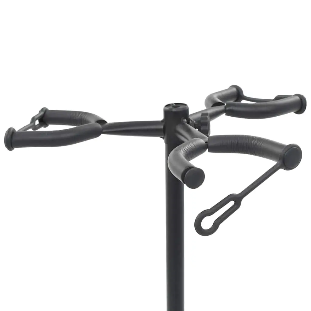 Guitar Stand Tripod Black Steel Adjustable Height Foam Neck Support