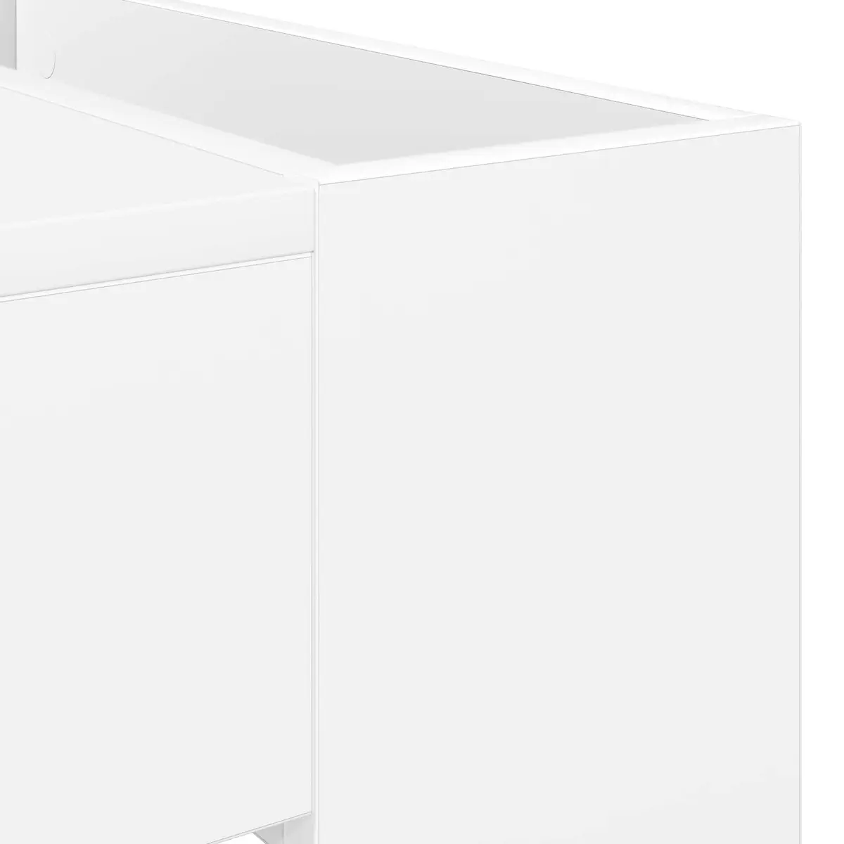 Coffee Table Engineered Wood Rectangular 110cm White
