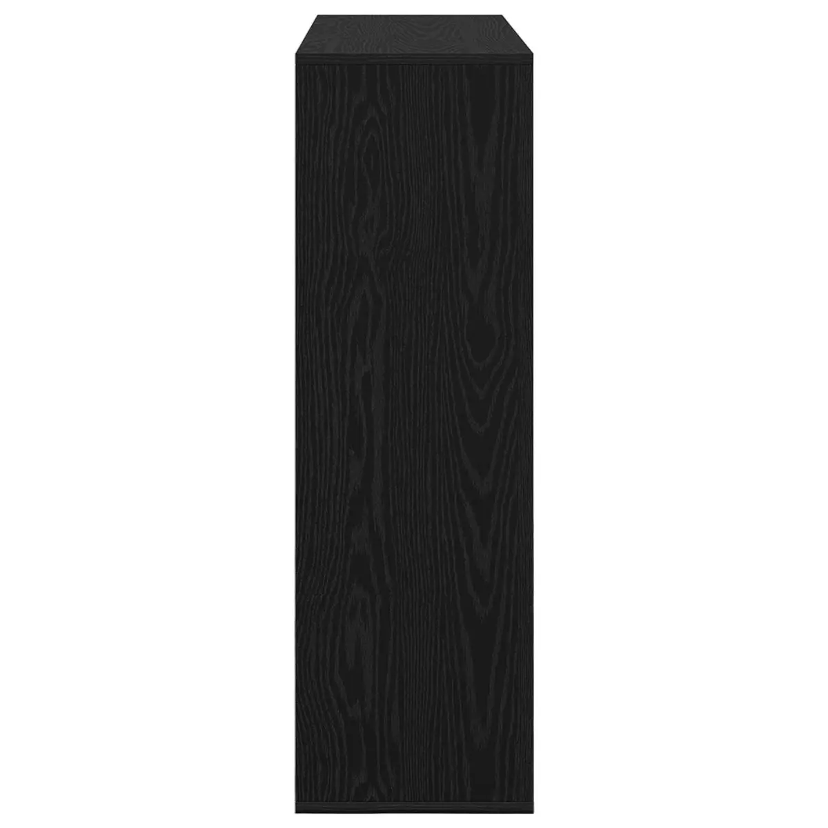 Sideboard Engineered Wood Black Oak 102 x 31 x 99.5 cm