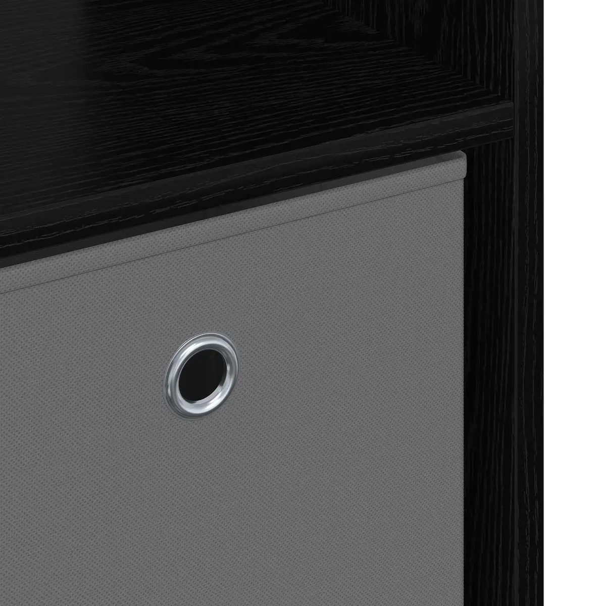 Sideboard Engineered Wood Black Oak 102 x 31 x 99.5 cm