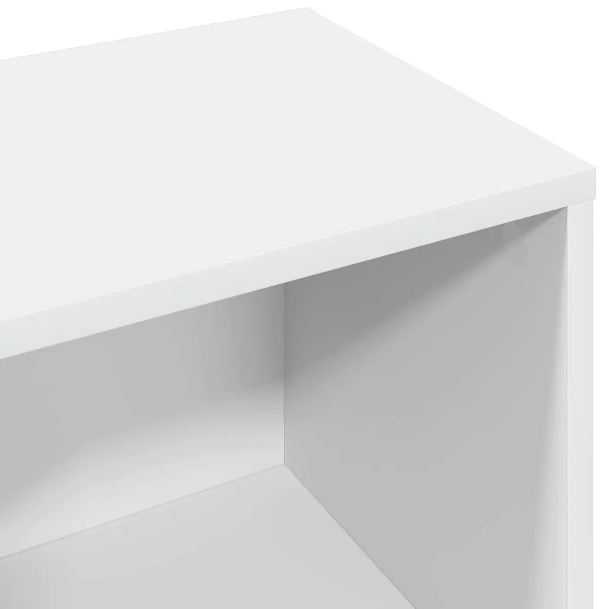 Sideboard Engineered Wood White Freestanding Living Room 73.5 x 22.5 x 53.5 cm