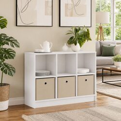 Practical White Sideboard for Living Rooms and Hallways
