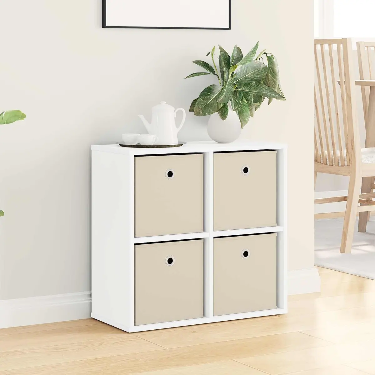 White Sideboard for Living Room Storage Solutions